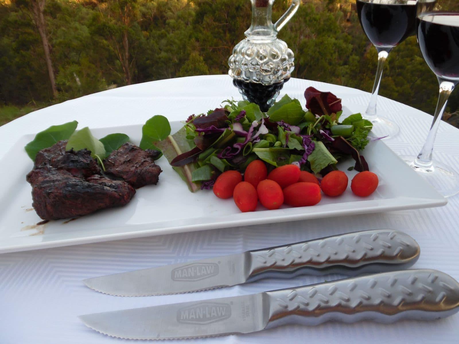 Man Law Steak Knife Set (4 pce) - The BBQ King