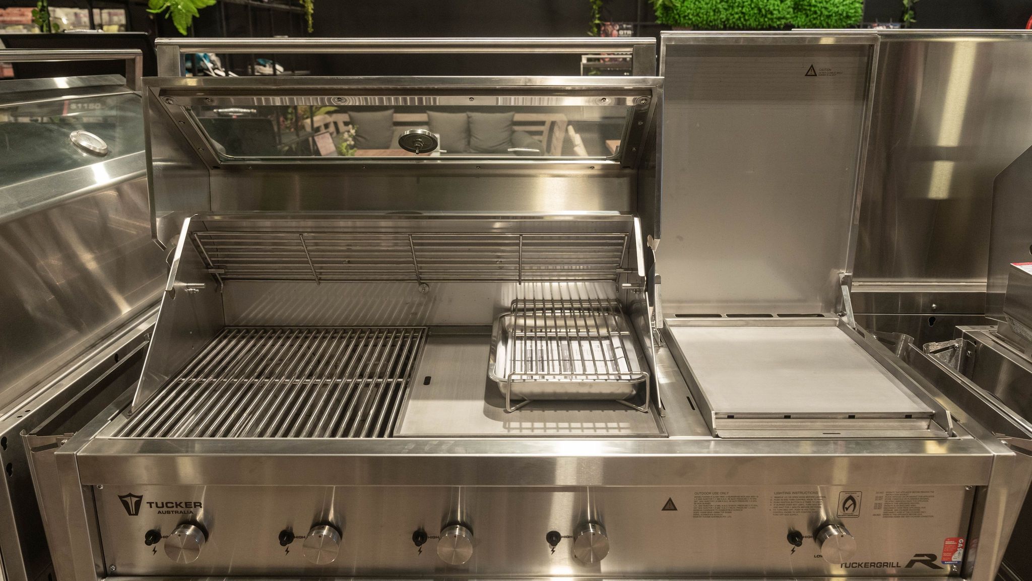 Tucker Stainless Steel Wok Pro Plate