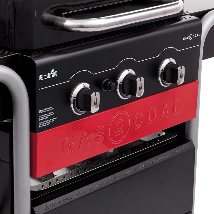 Char-Broil Gas 2 Coal 3 Burner BBQ - 467750317
