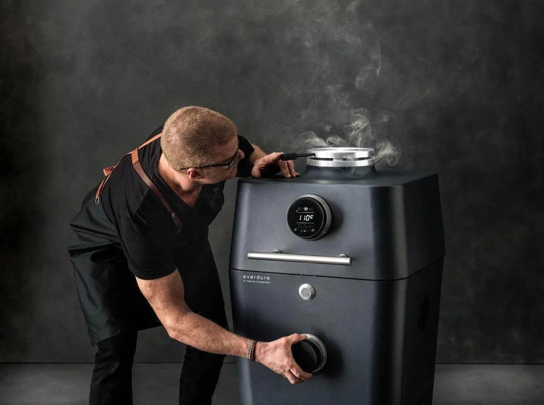 Everdure by Heston Blumenthal 4K Electric Ignition Charcoal BBQ Oven (Stone)