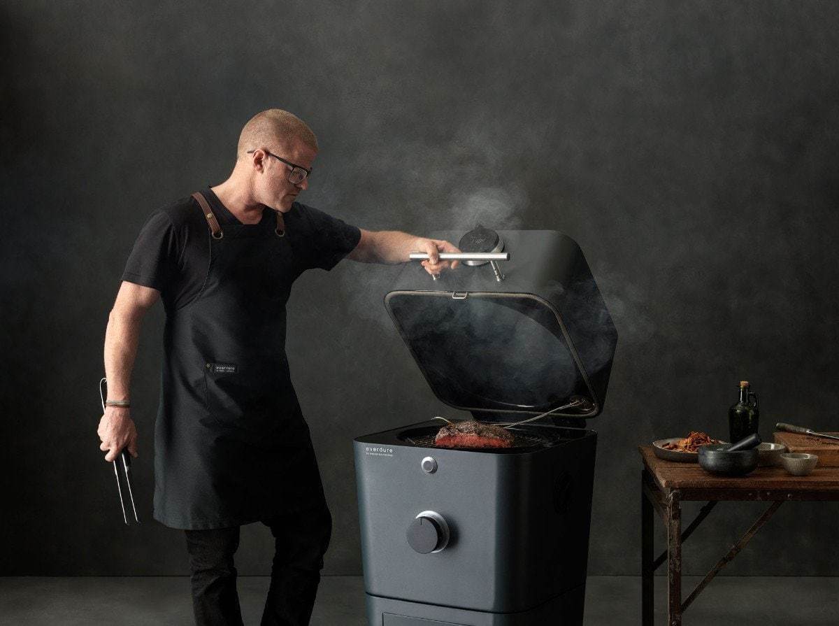 Everdure by Heston Blumenthal 4K Electric Ignition Charcoal BBQ Oven (Graphite)