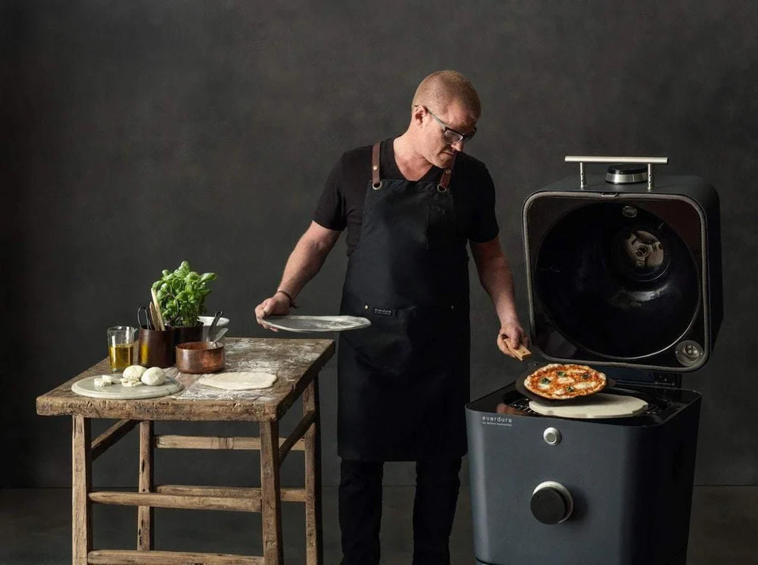 Everdure by Heston Blumenthal 4K Electric Ignition Charcoal BBQ Oven (Stone)
