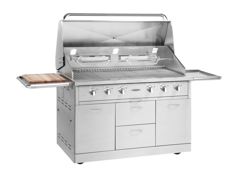 Capital 52" Freestanding BBQ with Solid Flat Plate ACG52RFS1L