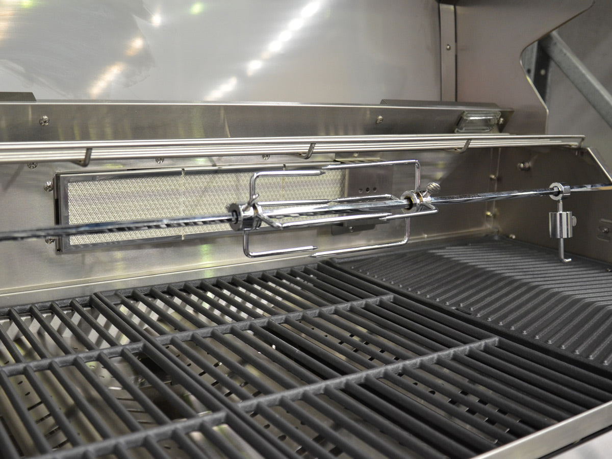 Smart Black 4 Burner Built-In BBQ