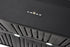 Schweigen Black BBQ Canopy Rangehood - 120cm - CL7372B Series
