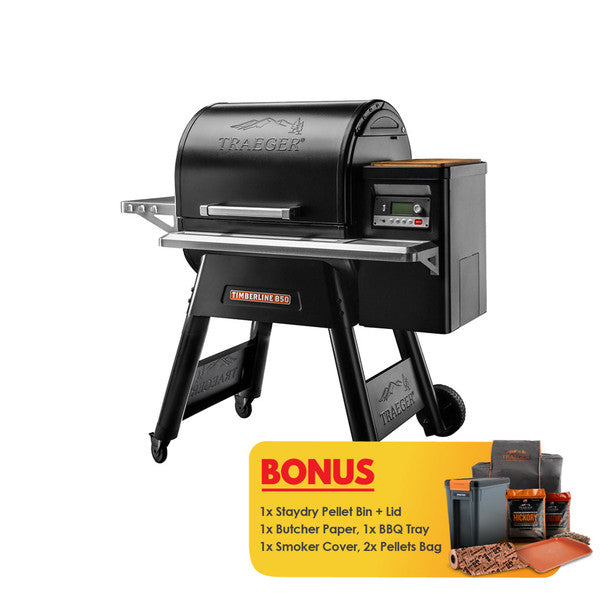 Traeger Timberline 850 Black Wood Pellet Grill