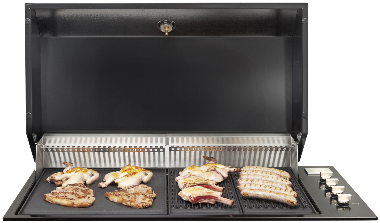 ARTUSI BBQ Jet Black - Hood - ABBQ1B-ABHOOD