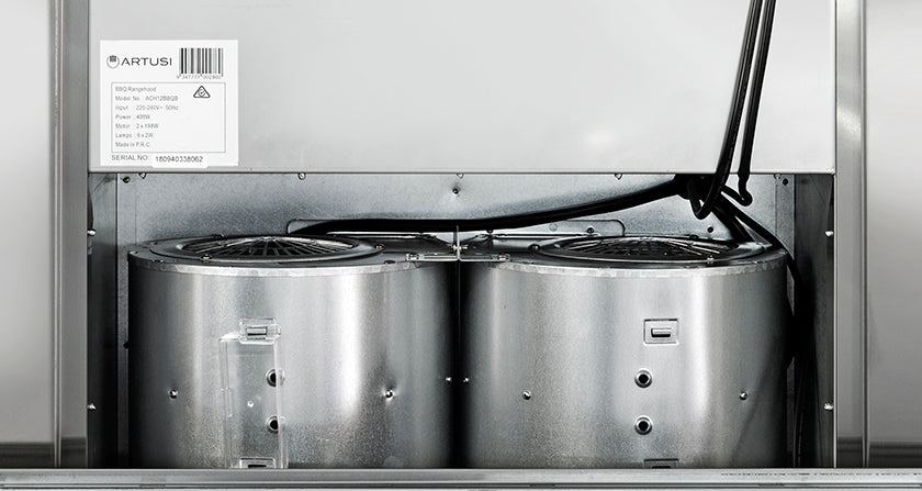 Artusi 120cm Canopy Outdoor BBQ Rangehood