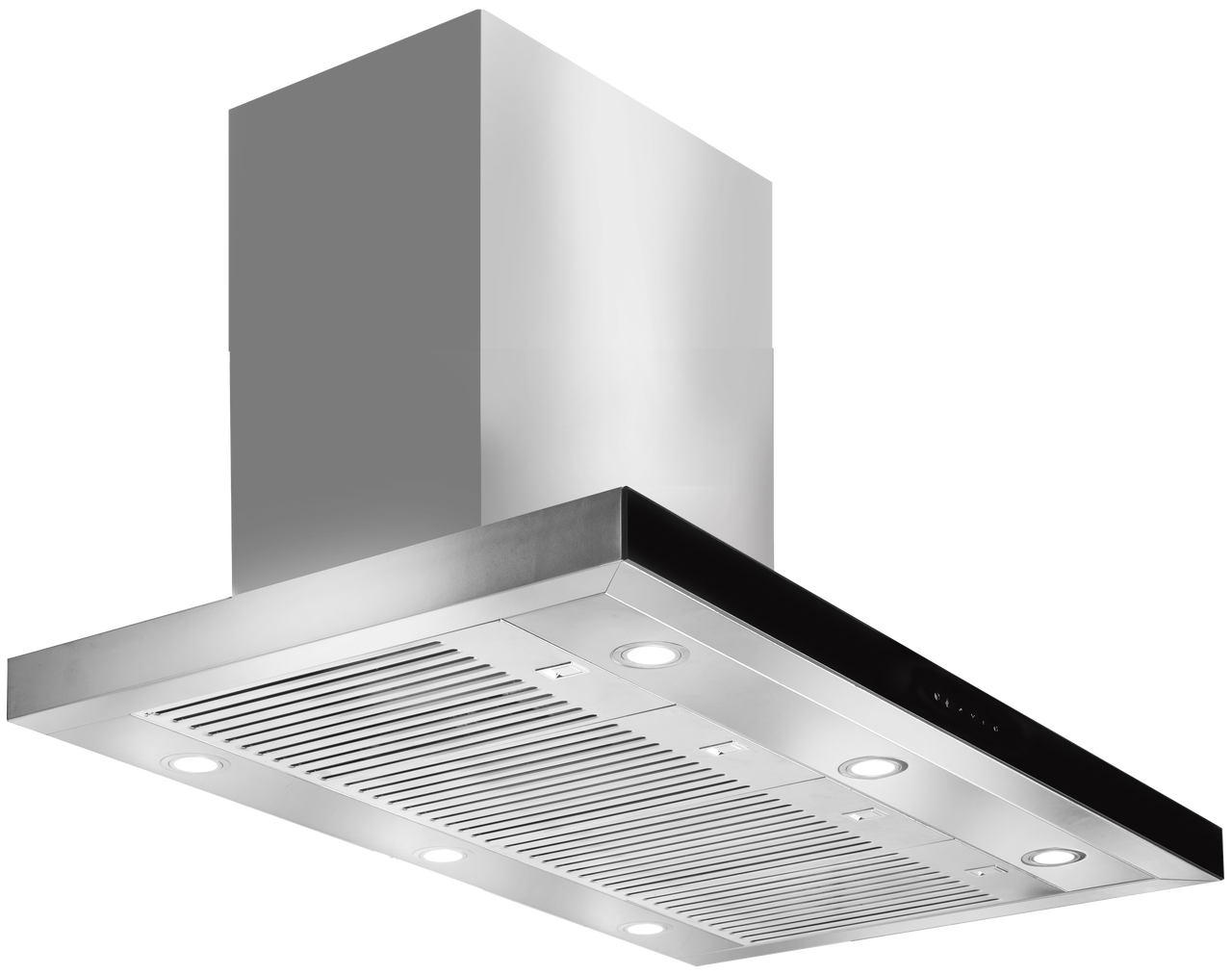 Artusi 120cm Canopy Outdoor BBQ Rangehood with Black Enamel