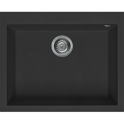 Artusi Black Granitek Sink 61cm x 50cm