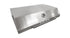 Artusi 316 SS Drop in BBQ with Roasting Hood & Rhino Outdoor ENVY 2 Door Fridge Marine Grade Bundle