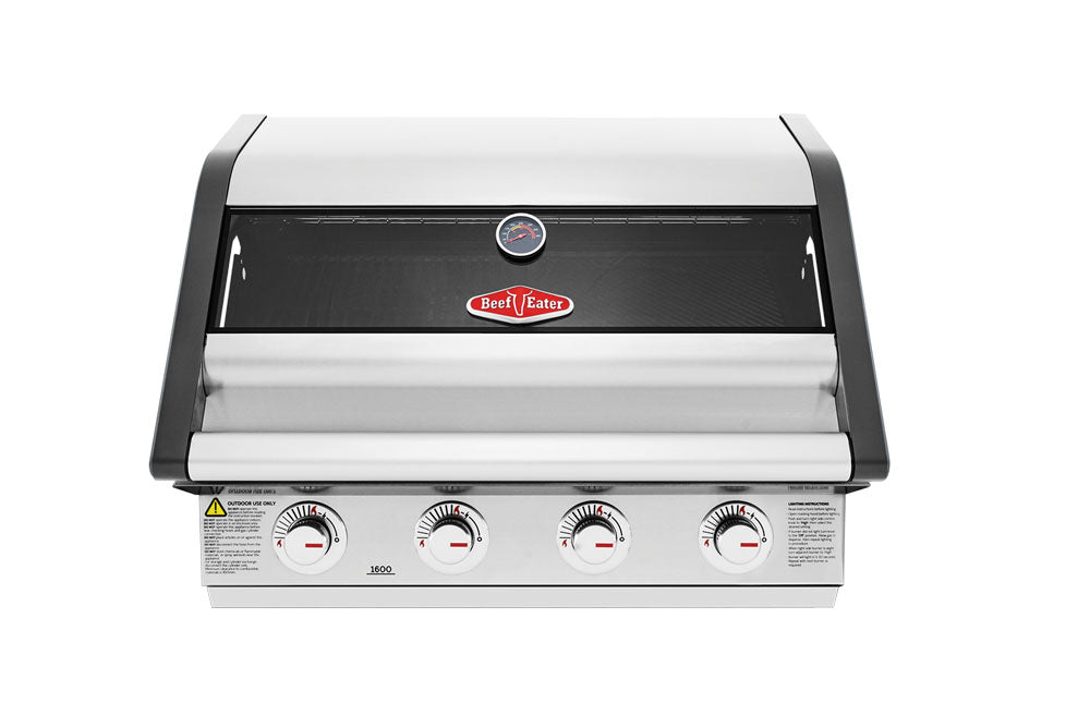 Beefeater 1600 Series 4 Burner Built In Stainless Steel BBQ - BBG1640SA