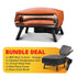 WITT Etna Rotante Orange 16 Inch Gas Pizza Oven Essentials Bundle