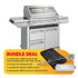 Beefeater 7000 Series Premium 4 Burner + Side Burner with Trolley Essentials Bundle