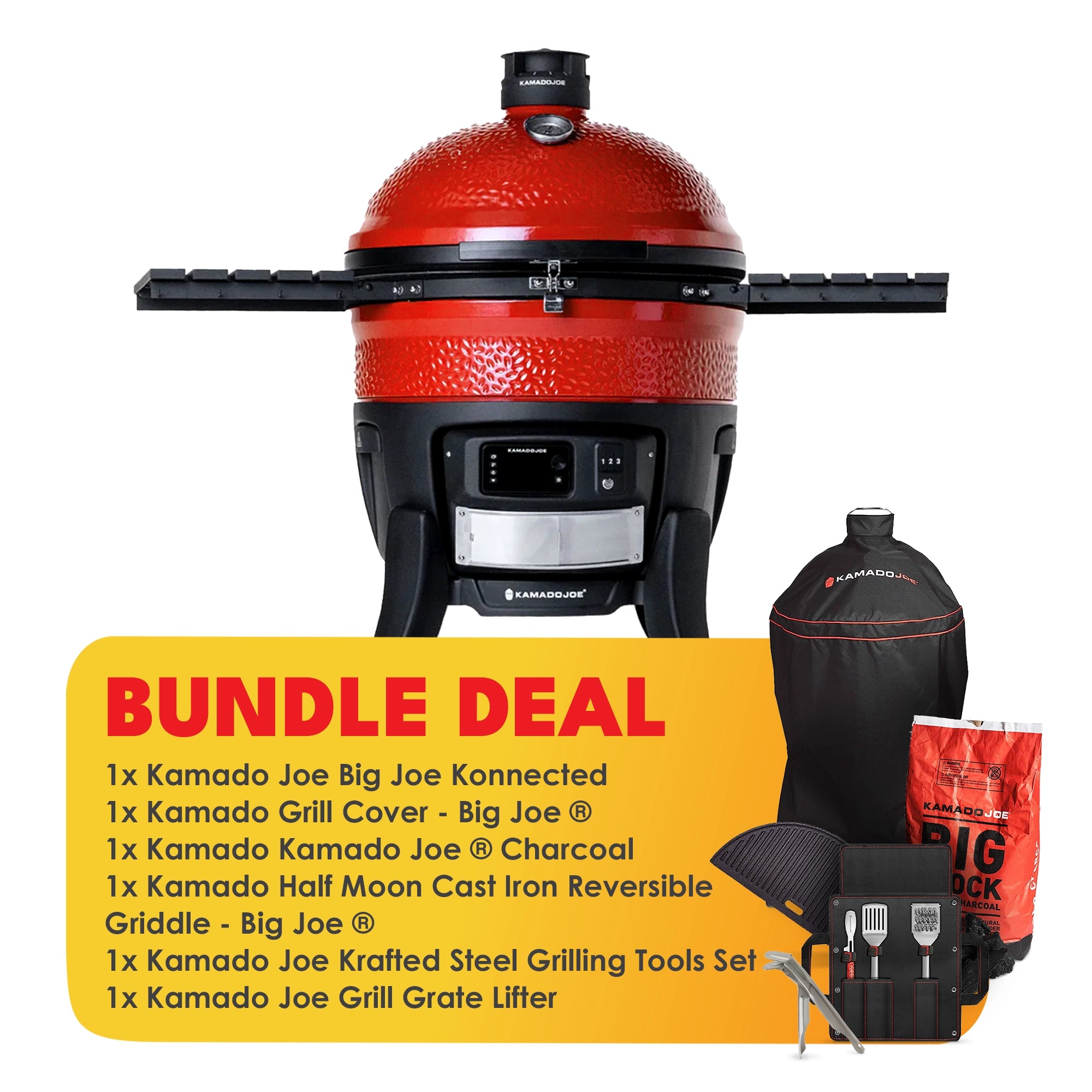 Kamado Joe Big Joe Konnected Bundle Deal