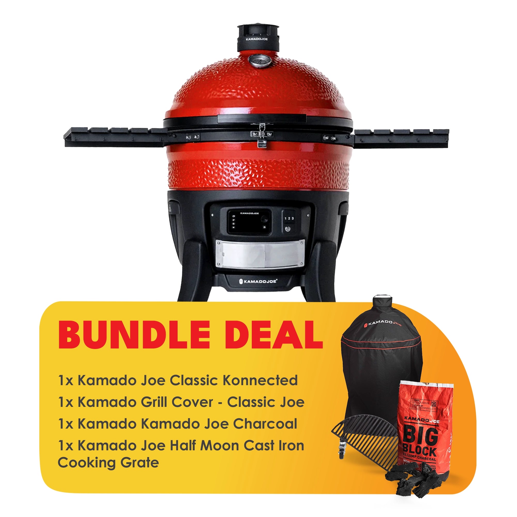 Kamado Joe Classic Konnected Essentials Bundle