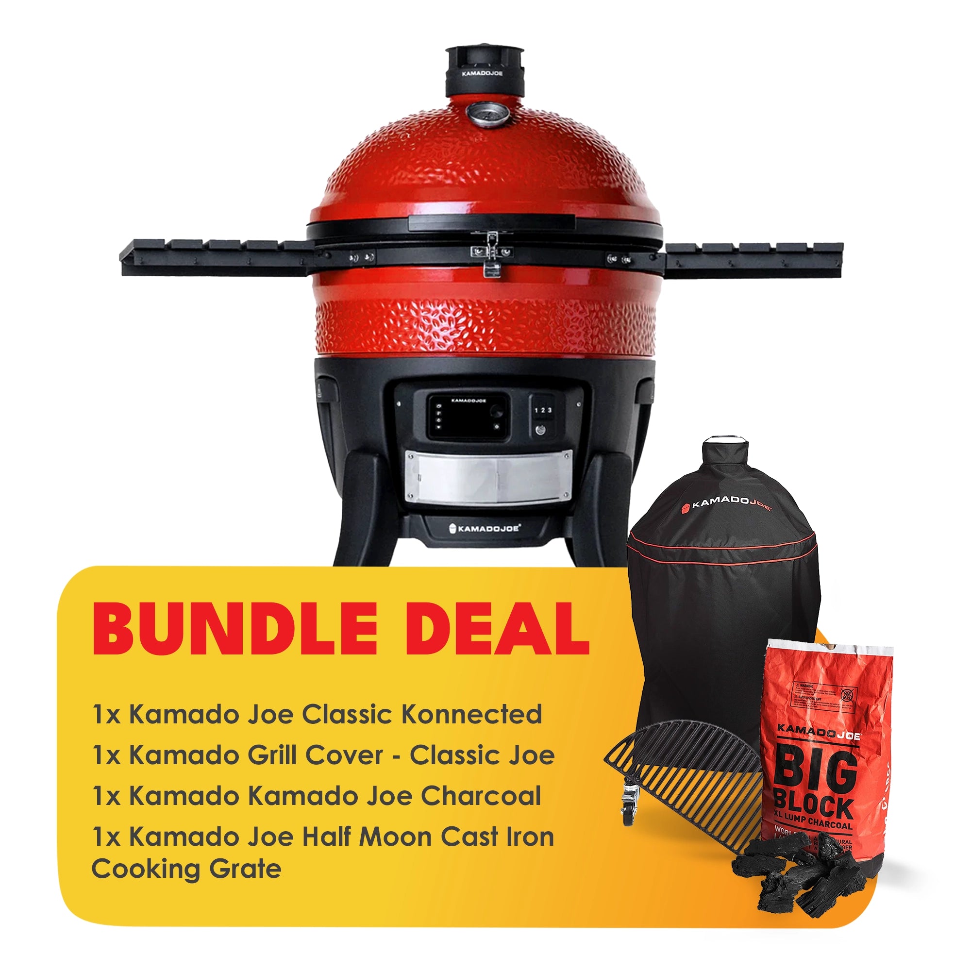 Kamado Joe Classic Konnected Essentials Bundle