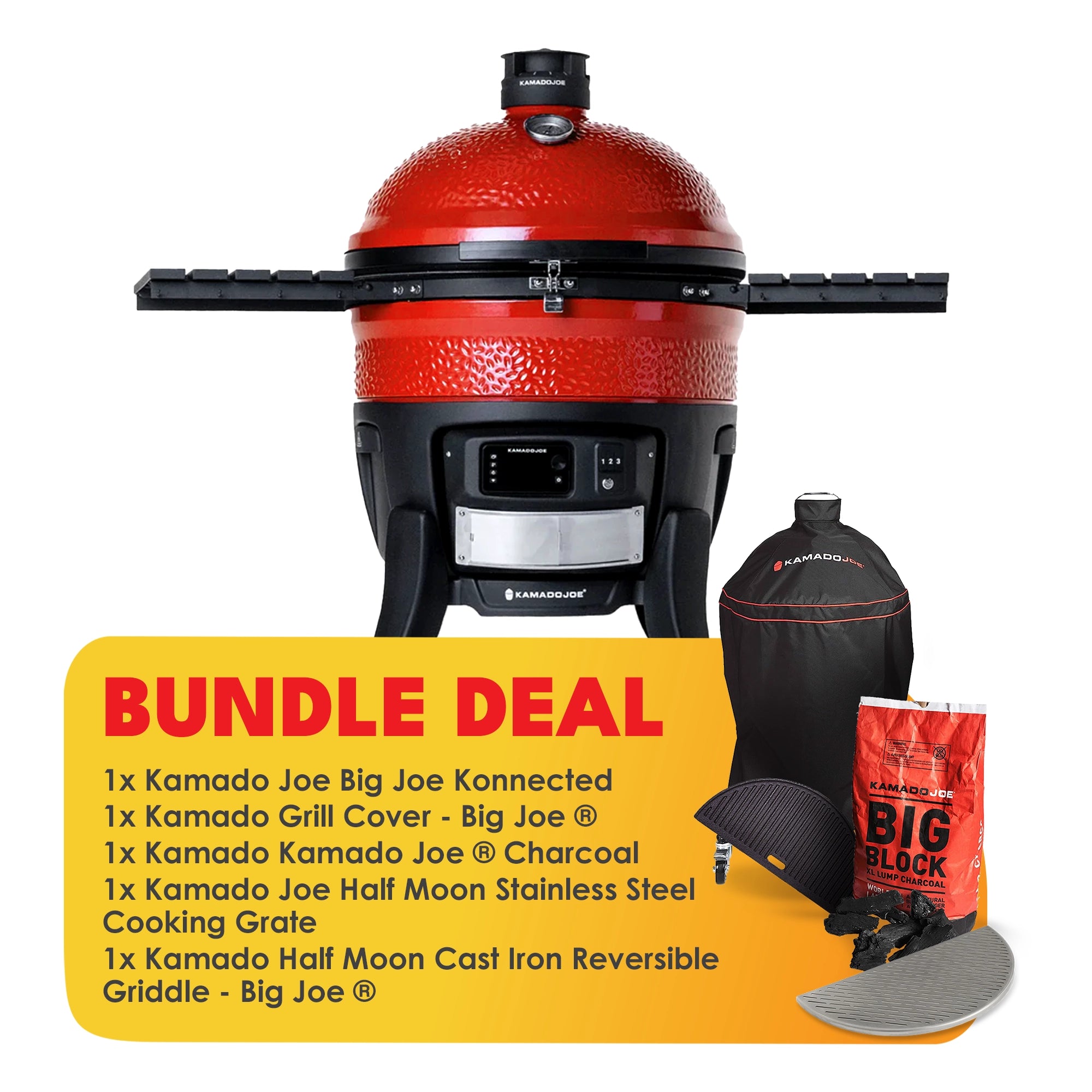 Kamado Joe Big Joe Konnected Bundle Deal