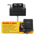 Everdure Heston Fusion Electric Ignition Charcoal BBQ (Black) With Pedestal Essential Bundle