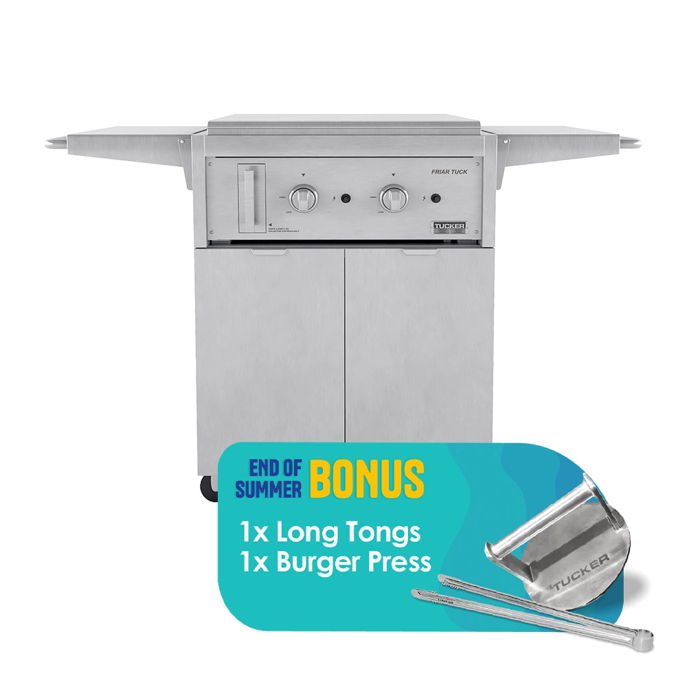 Tucker 2 Burner Friar Tuck on Pro Series Cabinet