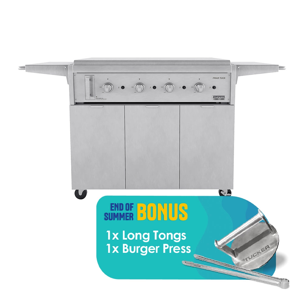 Tucker 4 Burner Friar Tuck on Pro Series Cabinet