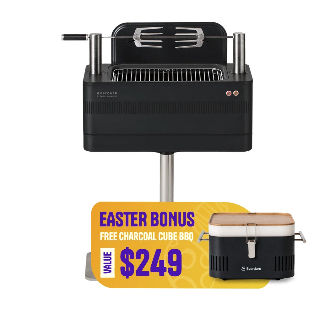 Everdure by Heston Blumenthal Fusion Charcoal BBQ