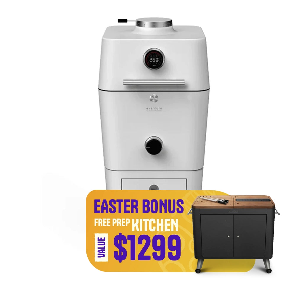 Everdure by Heston Blumenthal 4K Electric Ignition Charcoal BBQ Oven (Stone)