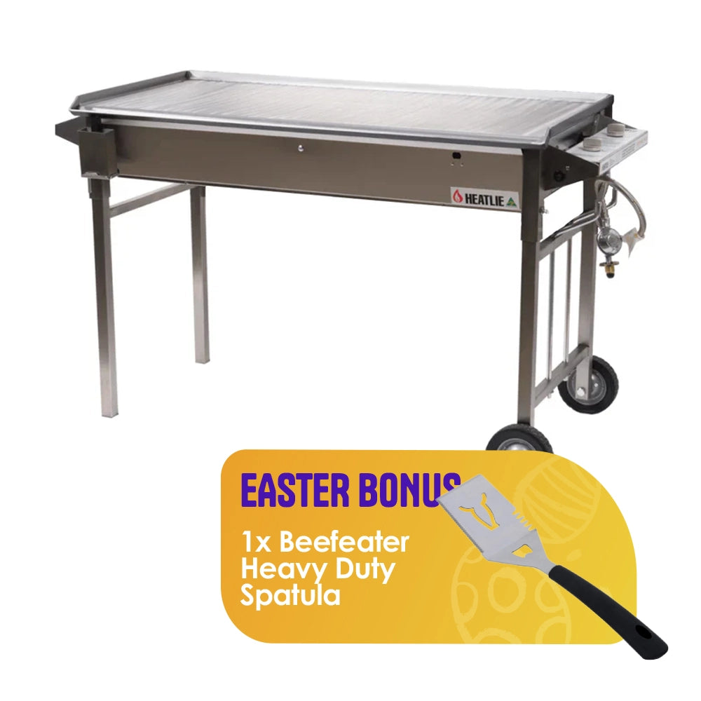 Heatlie 1150 Stainless Steel Mobile BBQ