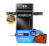 Napoleon Rogue Pro 425 Black 3 Burner BBQ with Infrared Sizzle Sideburner