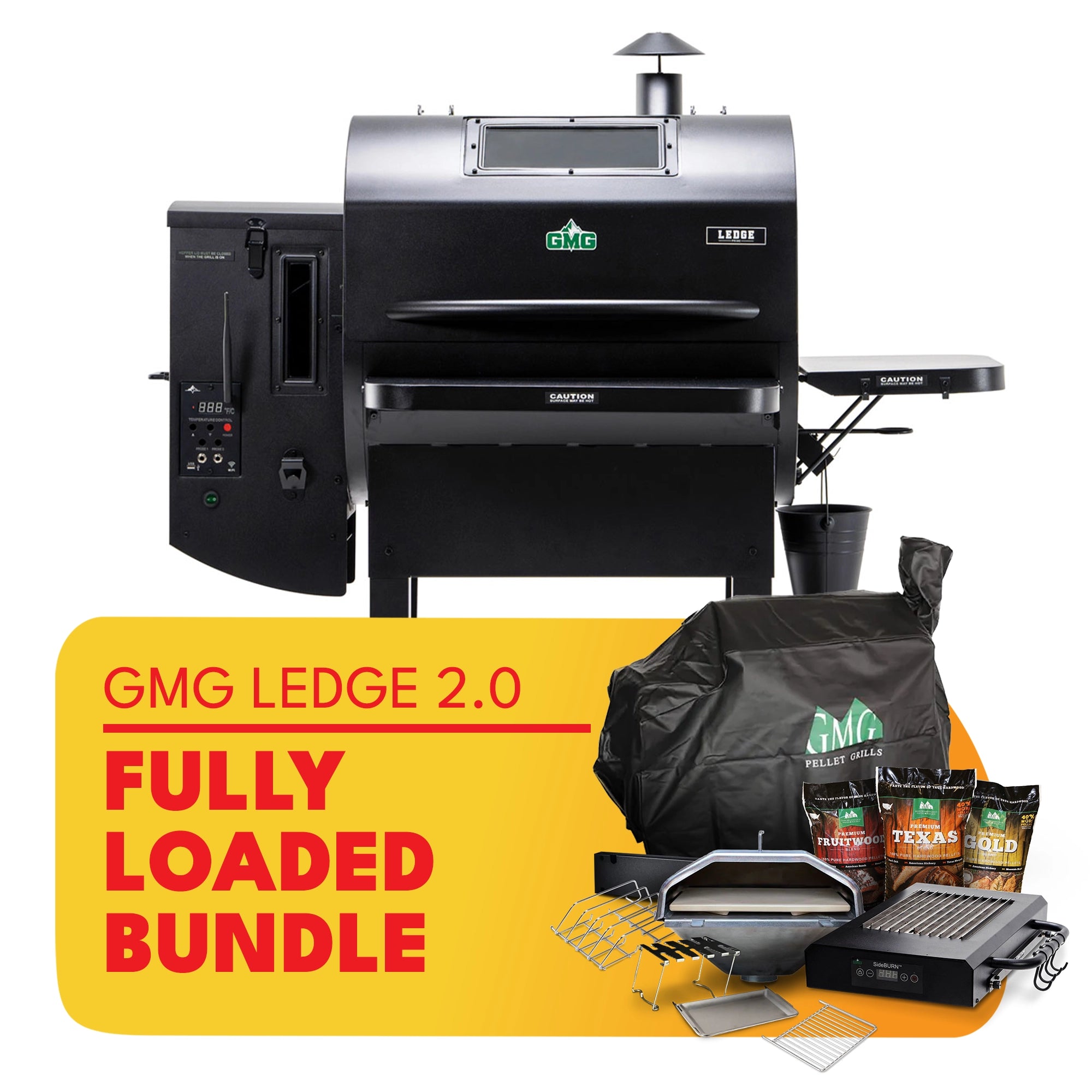 GMG Ledge Prime 2.0 - Fully Loaded Bundle