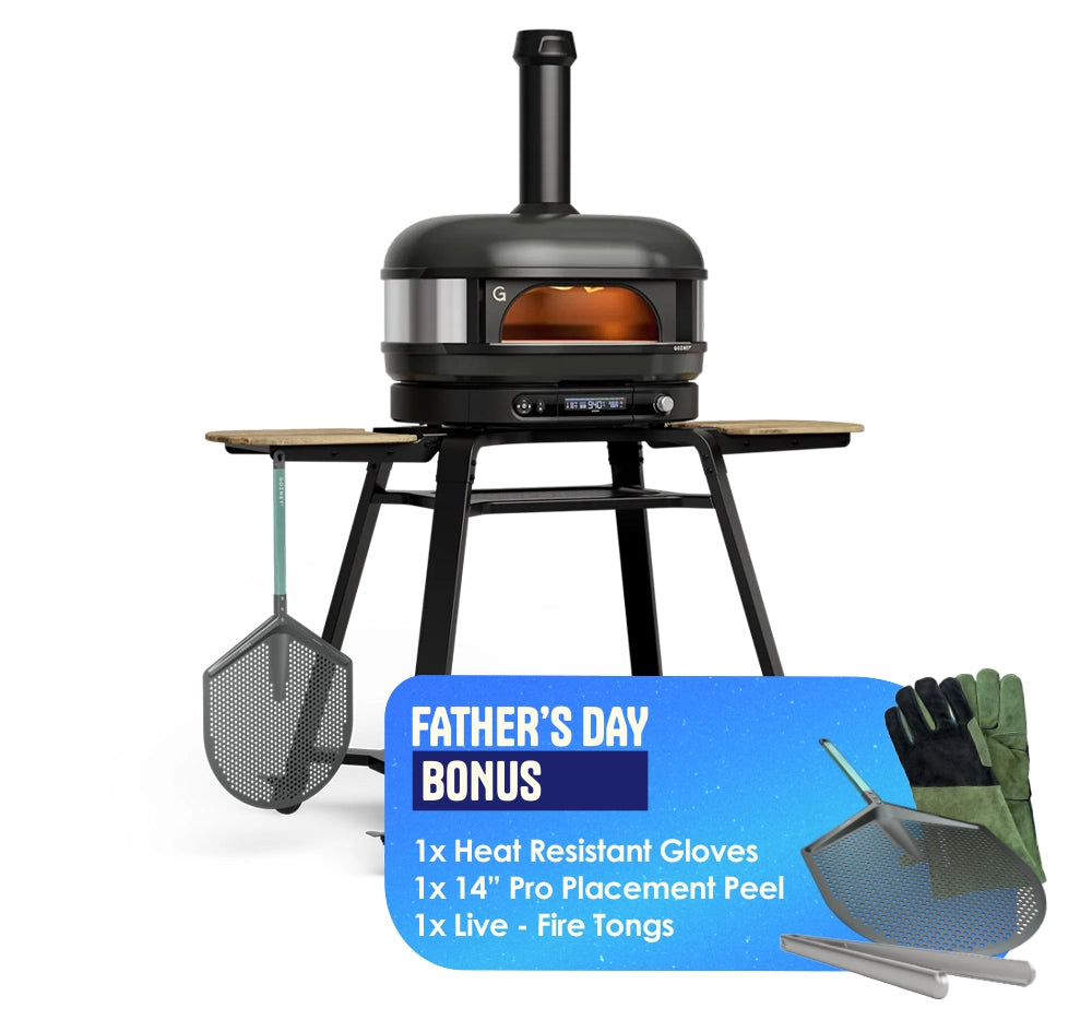Gozney Dome Gen 2 Pizza Oven Black Essentials Bundle - Hybrid Fuel Propane