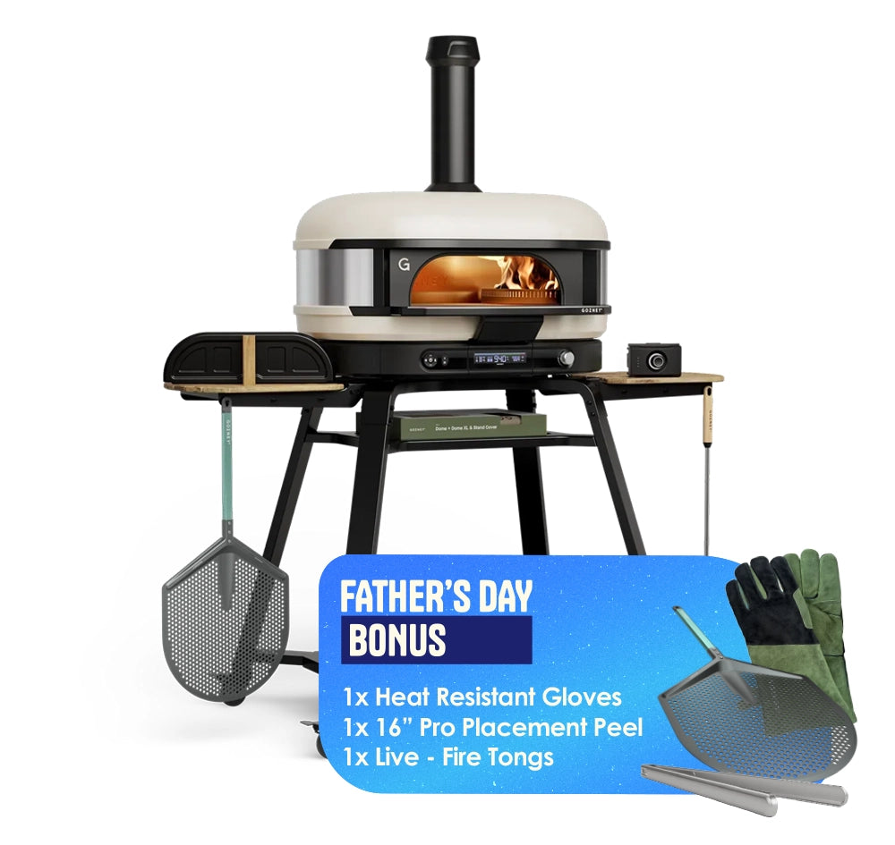 Gozney Dome XL Gen 2 Pizza Oven Bone Ultimate Bundle - Hybrid Fuel Propane