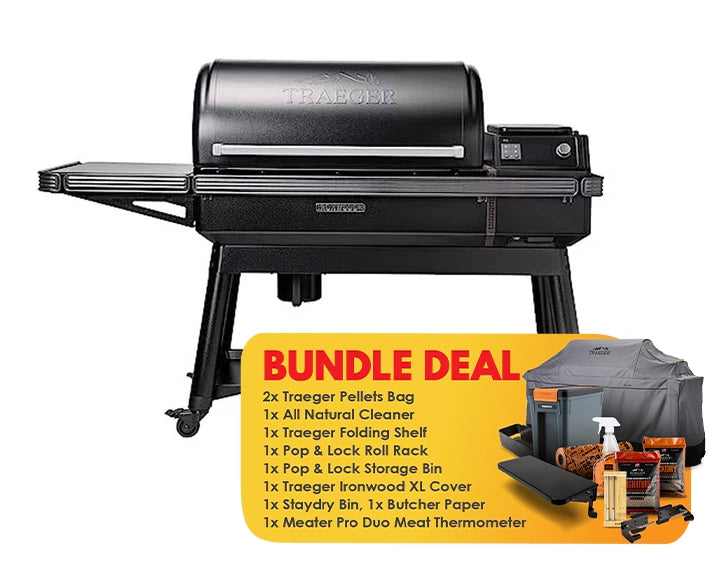 Traeger Ironwood XL Pellet Grill - Bundle Deal