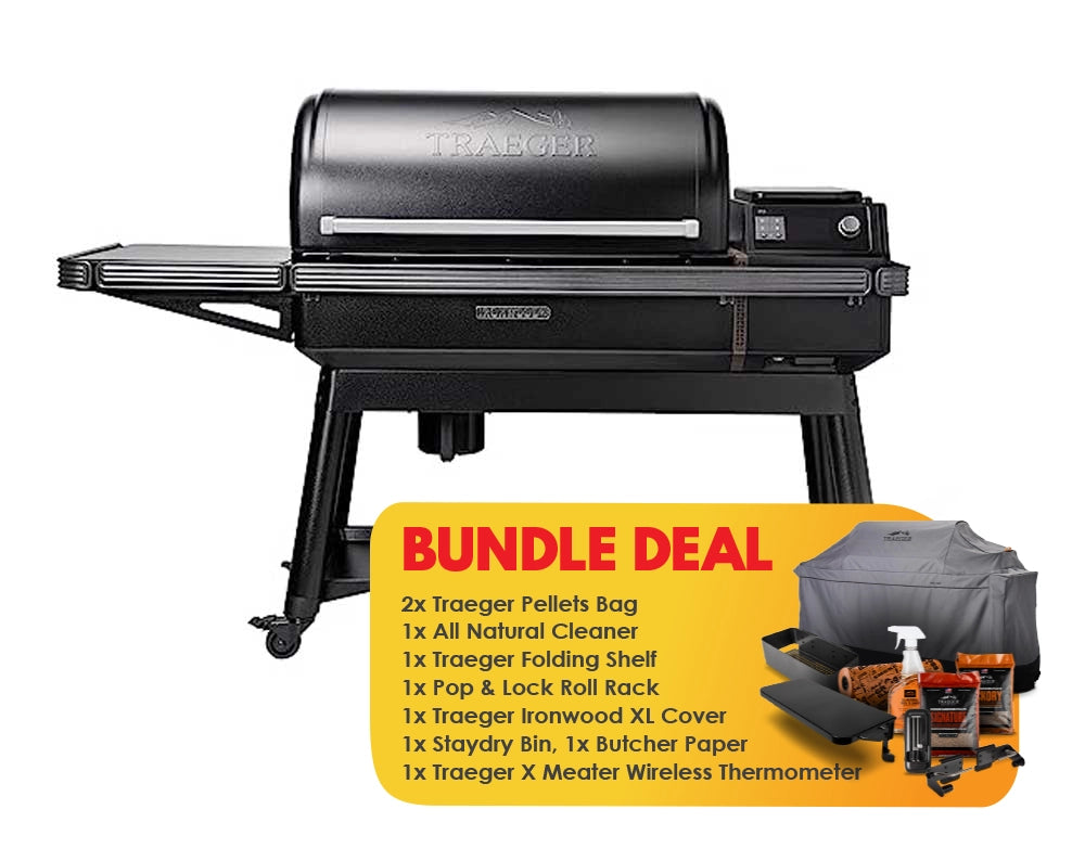 Traeger Ironwood XL Pellet Grill - Bundle Deal