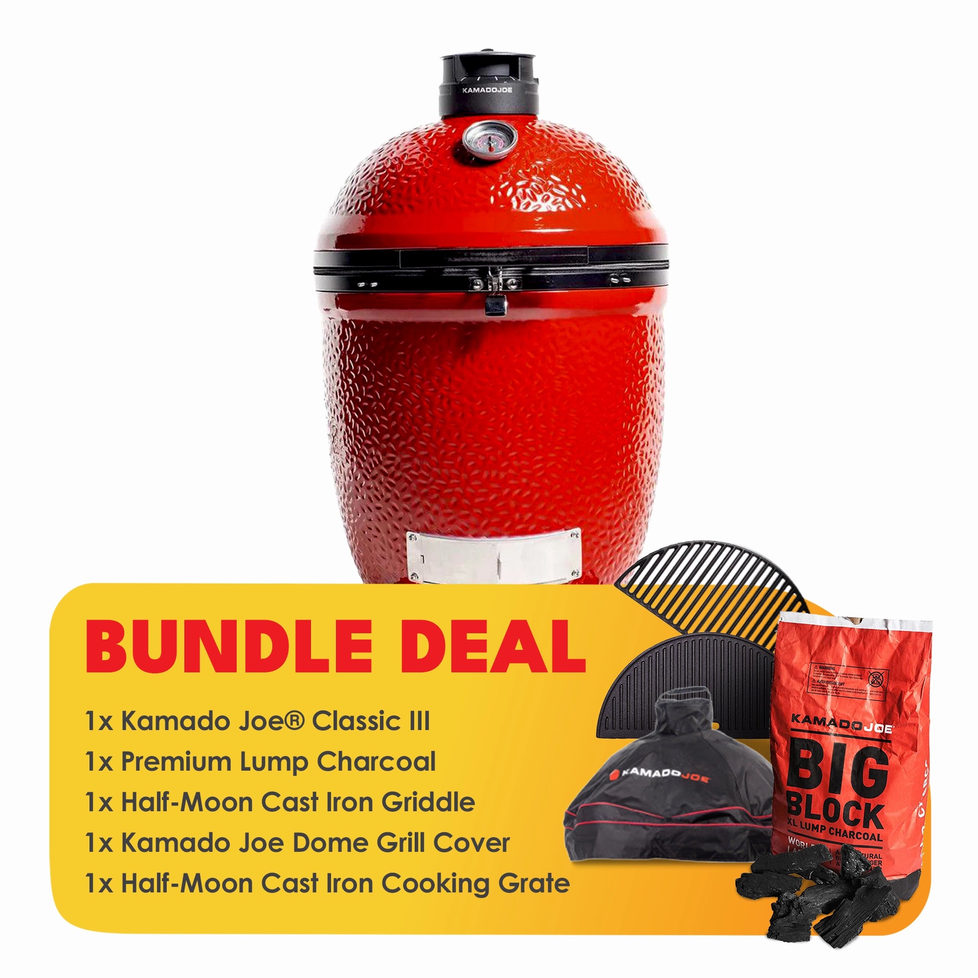 Kamado Joe ® - Classic III Stand-Alone Essential Bundle