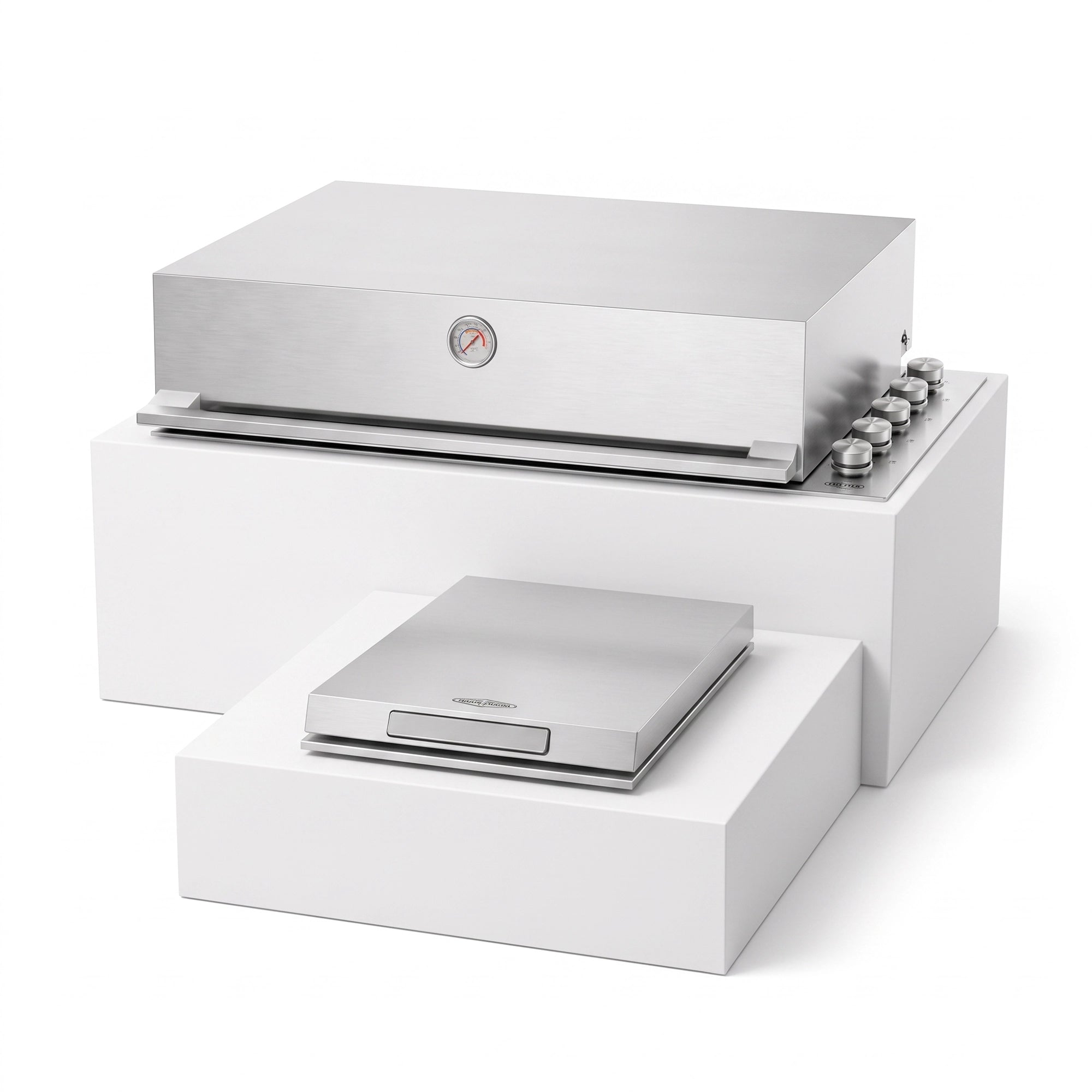 Beefeater Proline 316 Stainless Steel 6 Burner BBQ with Hood and Side Burner - Bundle Deal