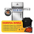 Napoleon Rogue Pro-S 425 Stainless Steel 3 Burner BBQ Essential Bundle
