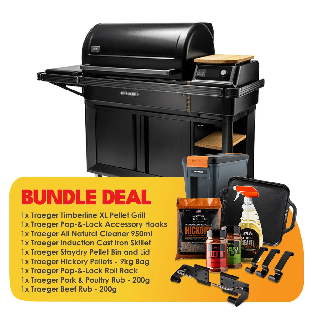 Traeger Timberline XL Pellet Grill - Bundle Deal