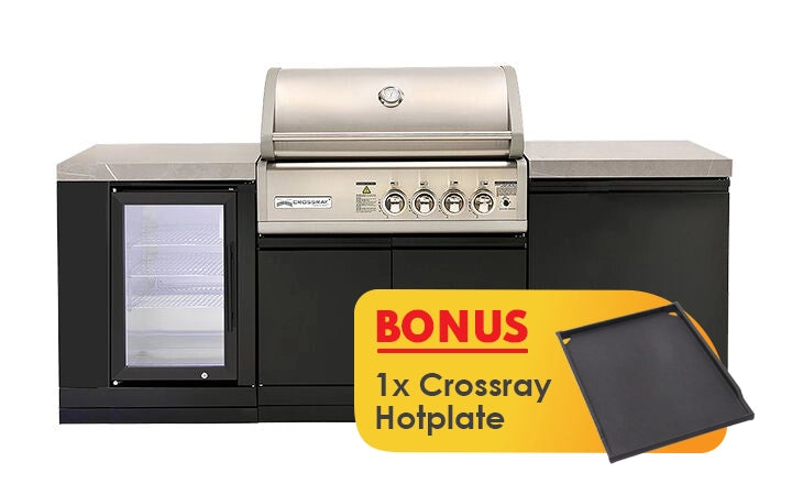 Crossray X-Origin Compact 4 Burner Gas Outdoor Kitchen