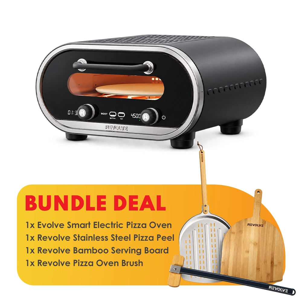 Evolve Smart Electric Pizza Oven Essentials Bundle