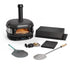 Beefeater Proline 6 Burner BBQ and Side Burner with Monument Finish and Gozney Dome Black Pizza Oven Package