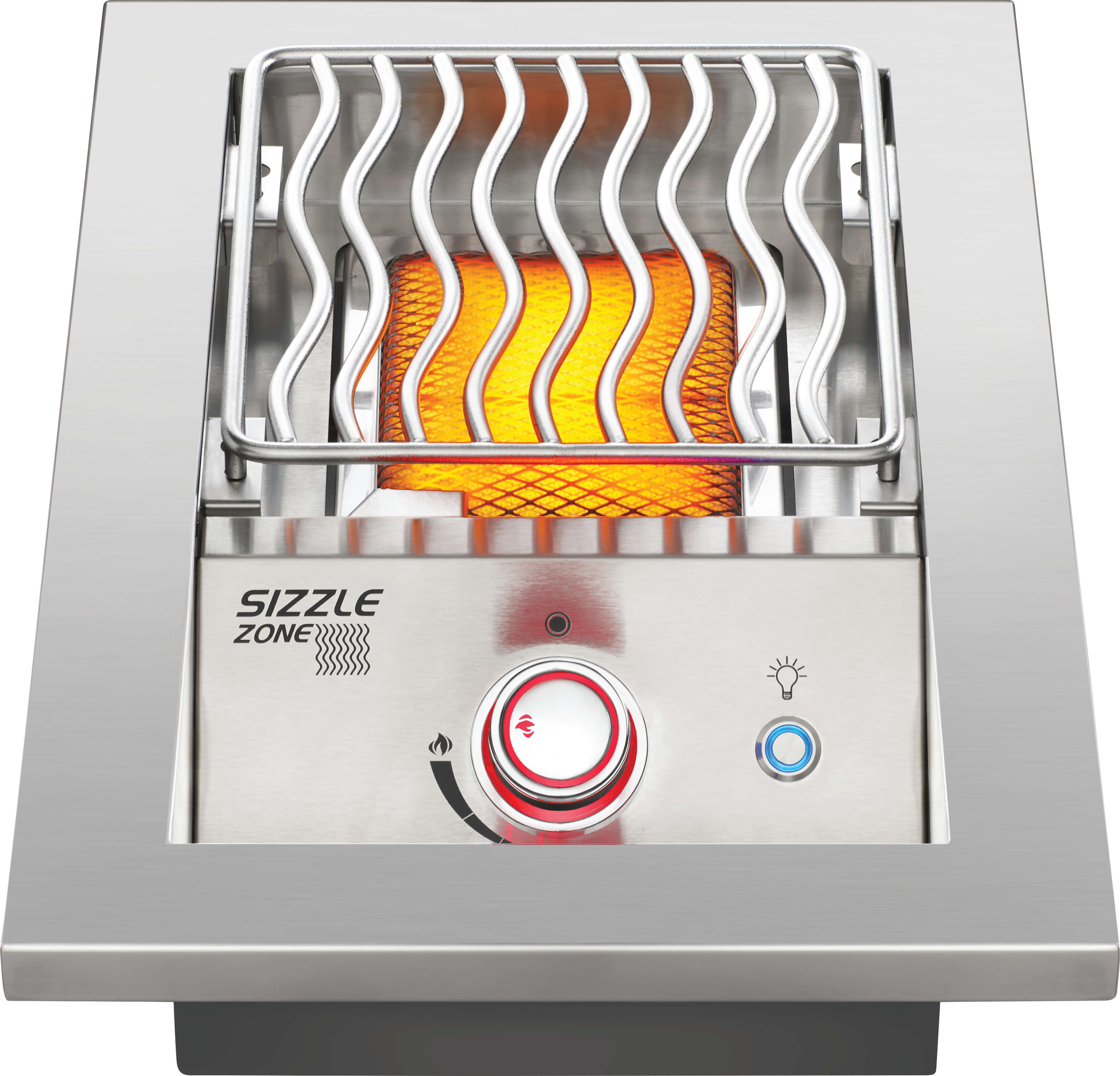 Napoleon Built-In 700 Series Single Infrared Burner with Stainless Steel Cover - Natural Gas/LPG