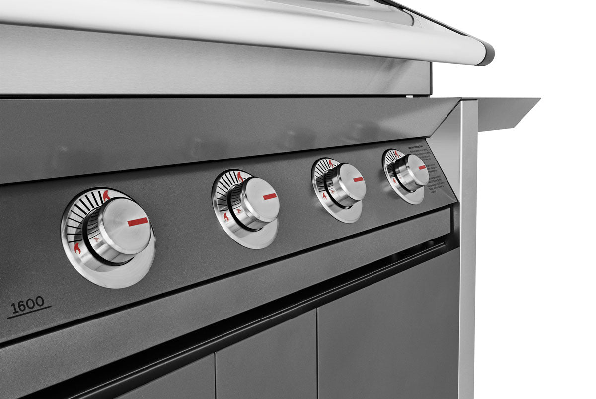 Beefeater 1600 Series Dark 5 Burner BBQ on Trolley