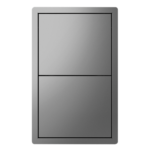 Beefeater Stainless Steel Double Drawers