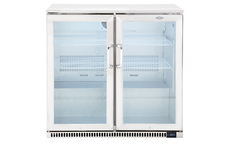 BeefEater 190 Litre Double Door Fridge - BS28200