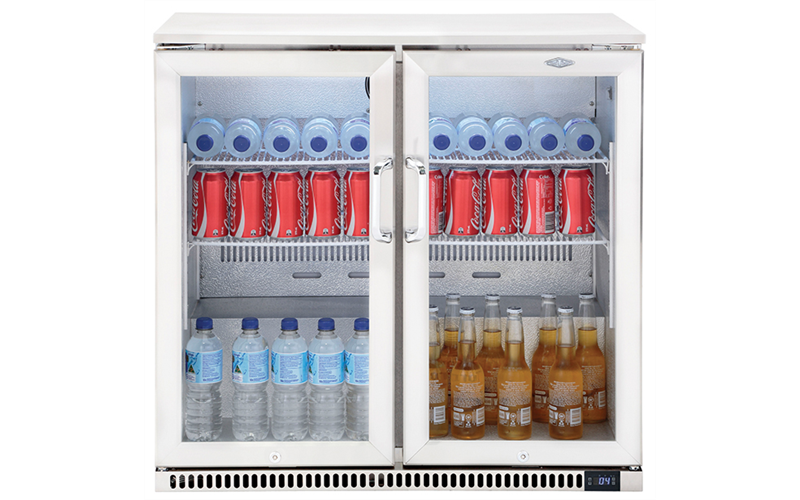 BeefEater 190 Litre Double Door Fridge - BS28200