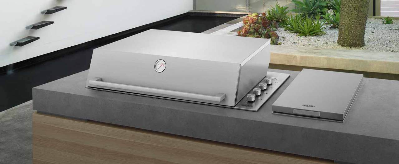 Beefeater Signature ProLine 6 Burner Stainless Steel Built-In BBQ with Hood