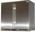 Rhino 208 Litre Solid Double Door Stainless Steel Bar Fridge - SG2H-SD