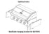 Beefeater 1600 Series Dark 5 Burner Built-In BBQ