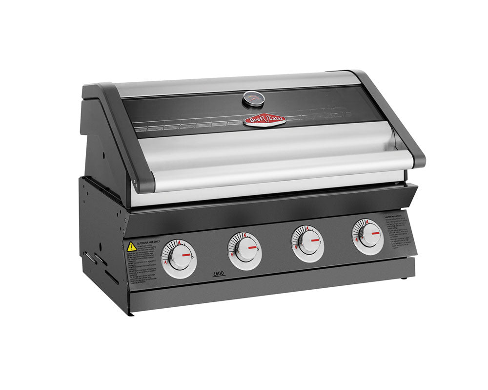 Beefeater 1600 Series Dark 4 Burner Built In BBQ - BBG1640DA